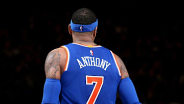 NEW YORK, NY - MARCH 16: Carmelo Anthony