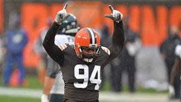 Browns Adrian Clayborn (Photo by Jason Miller/Getty Images)