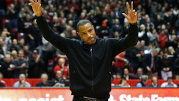 Jan 21, 2016; Cincinnati, OH, USA; Former professional basketball player and former Cincinnati Bearcat Kenyon Lee Martin acknowledges the fans at Fifth Third Arena. Mandatory Credit: Aaron Doster-USA TODAY Sports