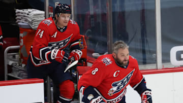 Alex Ovechkin, John Carlson, Washington Capitals Mandatory Credit: Geoff Burke-USA TODAY Sports