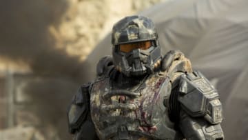 Bentley Kalu as Vannak-134 in Halo episode 5, season 1, Streaming on Paramount+. Photo credit: Adrienn Szabo/Paramount+