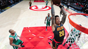 John Collins #20 of the Atlanta Hawks (Photo by Scott Cunningham/NBAE via Getty Images)
