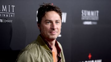 BEVERLY HILLS, CA - OCTOBER 24: Actor/director Zach Braff attends the screening of Summit Entertainment's 'Hacksaw Ridge' at Samuel Goldwyn Theater on October 24, 2016 in Beverly Hills, California. (Photo by Matt Winkelmeyer/Getty Images)