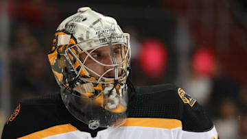 Boston Bruins Dan Vladar #80 (Photo by Patrick Smith/Getty Images)