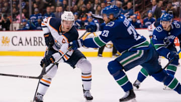 VANCOUVER, BC - MARCH 29: Alexander Edler