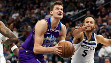 Walker Kessler, Minnesota Timberwolves Mandatory Credit: Bruce Kluckhohn-USA TODAY Sports