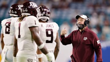 Jimbo Fisher, Texas A&M Football (Photo by Michael Reaves/Getty Images)