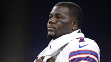 Sep 1, 2016; Detroit, MI, USA; Buffalo Bills quarterback Cardale Jones (7) looks on before the game against the Detroit Lions at Ford Field. Lions win 31-0. Mandatory Credit: Raj Mehta-USA TODAY Sports