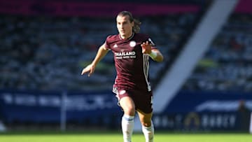 Caglar Soyuncu of Leicester City (Photo by Michael Regan/Getty Images)