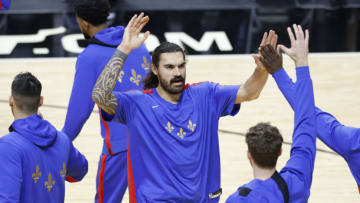 Steven Adams #12 of the New Orleans Pelicans (Photo by Michael Reaves/Getty Images)
