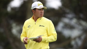 SAN FRANCISCO, CALIFORNIA - AUGUST 08: Hideki Matsuyama of Japan looks on from the 15th tee during the third round of the 2020 PGA Championship at TPC Harding Park on August 08, 2020 in San Francisco, California. (Photo by Sean M. Haffey/Getty Images)