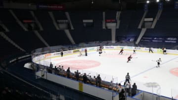 Toronto Maple Leafs have the opportunity to find players to add to the organization from around the globe who are undrafted prospects. (Photo by Linnea Rheborg/Getty Images)
