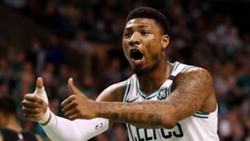 BOSTON, MA - APRIL 24: Marcus Smart