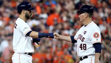 HOUSTON, TX - OCTOBER 21: Marwin Gonzalez