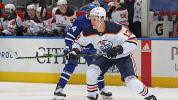 Edmonton Oilers, Jesse Puljujarvi #13 (Photo by Claus Andersen/Getty Images)