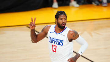 Paul George, LA Clippers. Mandatory Credit: Mark J. Rebilas-USA TODAY Sports