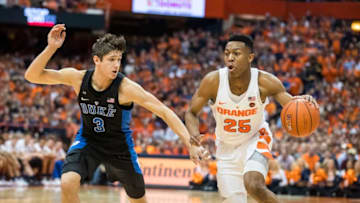 SYRACUSE, NY - FEBRUARY 22: Grayson Allen