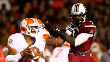 Jadeveon Clowney of the South Carolina Gamecocks (Photo by Streeter Lecka/Getty Images)