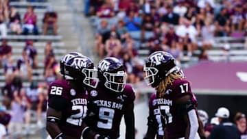 Jaylon Jones, Texas A&M football (Photo by Alex Bierens de Haan/Getty Images)