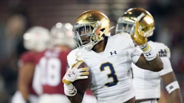 Notre Dame Fighting Irish safety Houston Griffith. (Darren Yamashita-USA TODAY Sports)