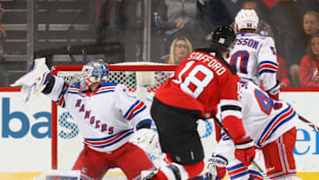 Brandon Halverson #75 of the New York Rangers Photo by Bruce Bennett/Getty Images)