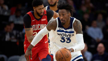 MINNEAPOLIS, MN - NOVEMBER 14: Robert Covington #33 of the Minnesota Timberwolves. (Photo by Hannah Foslien/Getty Images)