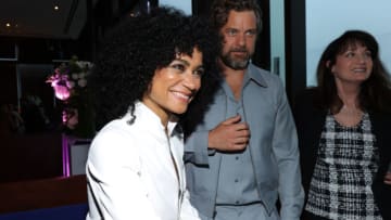WEST HOLLYWOOD, CALIFORNIA - MAY 19: (L-R) Lauren Ridloff and Joshua Jackson attend The Inaugural STARZ #TakeTheLead Summit at The West Hollywood EDITION on May 19, 2022 in West Hollywood, California. (Photo by Rich Polk/Getty Images for STARZ)