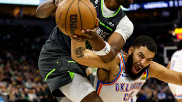 Kenrich Williams #34 of the Oklahoma City Thunder (Photo by David Berding/Getty Images)