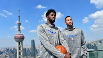 Joel Embiid & Ben Simmons | Philadelphia 76ers (Photo by Jesse D. Garrabrant/NBAE via Getty Images)