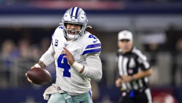 Dak Prescott #4 of the Dallas Cowboys (Photo by Wesley Hitt/Getty Images)