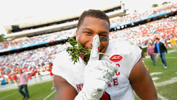 CHAPEL HILL, NC - NOVEMBER 25: Bradley Chubb (Photo by Grant Halverson/Getty Images)