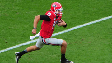 ATHENS, GA - OCTOBER 15: Jacob Eason