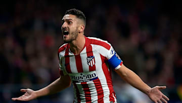 MADRID, SPAIN - DECEMBER 14: Koke of Atletico de Madrid reacts during the Liga match between Club Atletico de Madrid and CA Osasuna at Wanda Metropolitano on December 14, 2019 in Madrid, Spain. (Photo by Pablo Morano/MB Media/Getty Images)