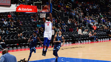 Detroit Pistons Andre Drummond. (Photo by Chris Schwegler/NBAE via Getty Images)