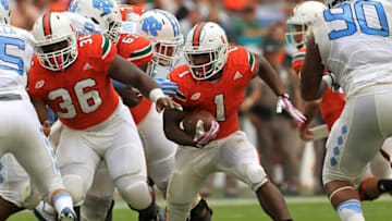 MIAMI GARDENS, FL - OCTOBER 15: Mark Walton