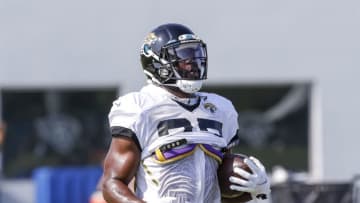 Leonard Fournette #27, Jacksonville Jaguars (Photo by Don Juan Moore/Getty Images)