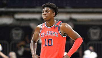 St. John's basketball forward Marcellus Earlington (Photo by Mitchell Layton/Getty Images)