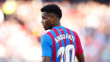Ansu Fati of FC Barcelona. (Photo by Eric Alonso/Getty Images)