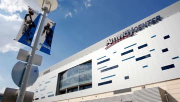 ORLANDO, FL - OCTOBER 10: A general view of the Amway Arena prior to the game between the New Orleans Hornets and the Orlando Magic at Amway Arena on October 10, 2010 in Orlando, Florida. NOTE TO USER: User expressly acknowledges and agrees that, by downloading and or using this Photograph, user is consenting to the terms and conditions of the Getty Images License Agreement. (Photo by Sam Greenwood/Getty Images)