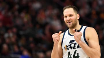 Utah Jazz forward Bojan Bogdanovic (Photo by Alex Goodlett/Getty Images)