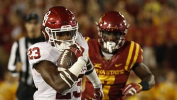 AMES, IA - NOVEMBER 3: Running back Abdul Adams