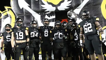 The Neville Tigers hosted the Westgate Tigers from New Iberia for Friday night LHSAA playoff action in Monroe, December 4, 2020.