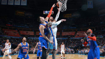 OKLAHOMA CITY, OK - FEBRUARY 15: Steven Adams