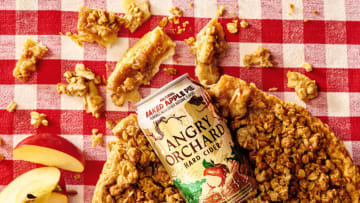 Boozy Baked Apple Pie from Angry Orchard and Four & Twenty Blackbirds, photo provided by Angry Orchard