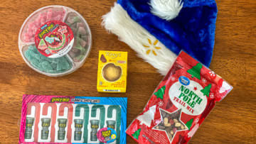 Holiday candy offerings at Walmart, photo by Cristine Struble