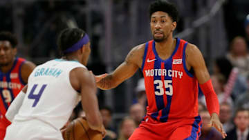 Detroit Pistons Christian Wood. (Photo by Duane Burleson/Getty Images)