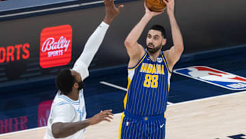 Indiana Pacers, Goga Bitadze (Mandatory Credit: Trevor Ruszkowski-USA TODAY Sports