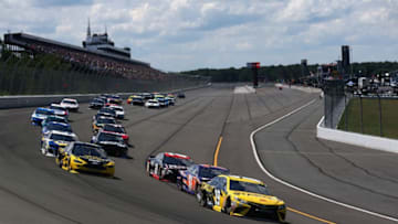 LONG POND, PA - JULY 29: Daniel Suarez, driver of the #19 Stanley Toyota (Photo by Sarah Crabill/Getty Images)