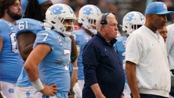 North Carolina Tar Heels head coach Mack Brown. (James Guillory-USA TODAY Sports)