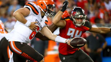 Baker Mayfield, Tampa Bay Buccaneers (Photo by Will Vragovic/Getty Images)